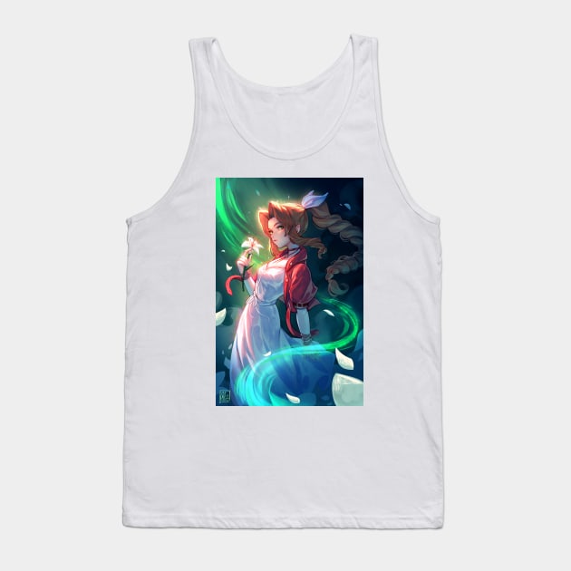 Aerith (Final Fantasy VII) Tank Top by alinalal